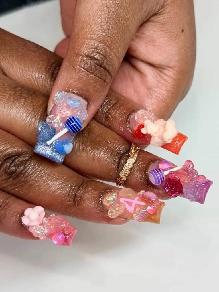 More Is More - Junk Nails: When Maximalism Meets Nail Art