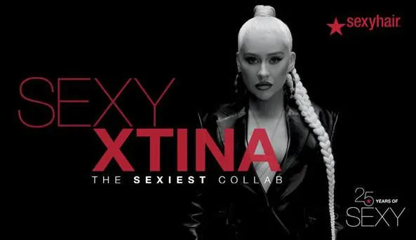 SexyHair Partners with Christina Aguilera in Celebration of 25th Anniversary