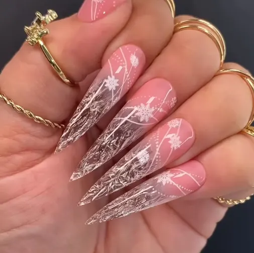 Showstopping Wintry Nails from the MODERN SALON 100 2025
