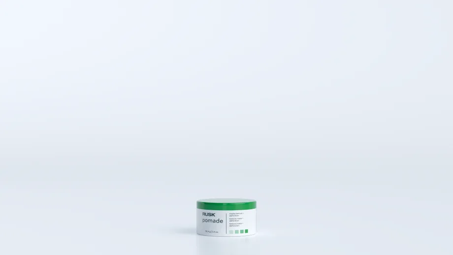 A haircare product puck