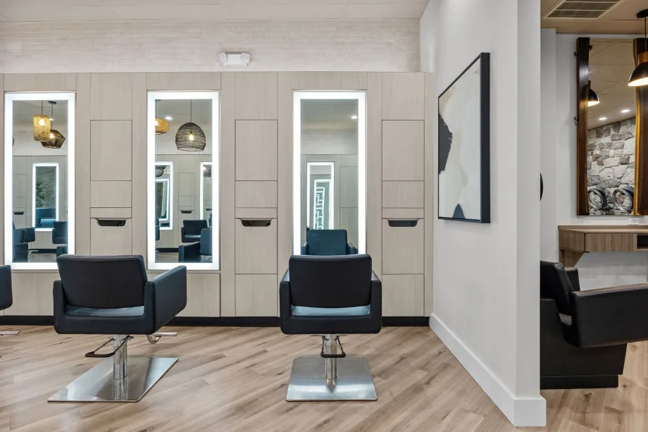 A Salon Design that Pays Homage to a Family Legacy