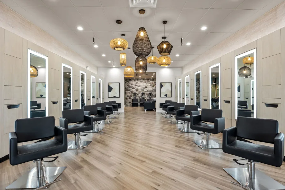 A Salon Design that Pays Homage to a Family Legacy
