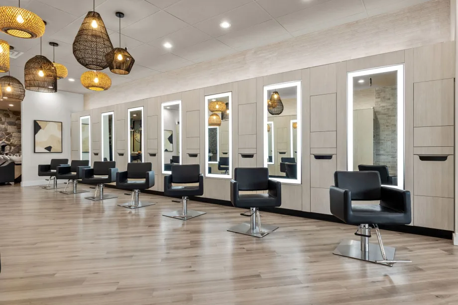 A Salon Design that Pays Homage to a Family Legacy