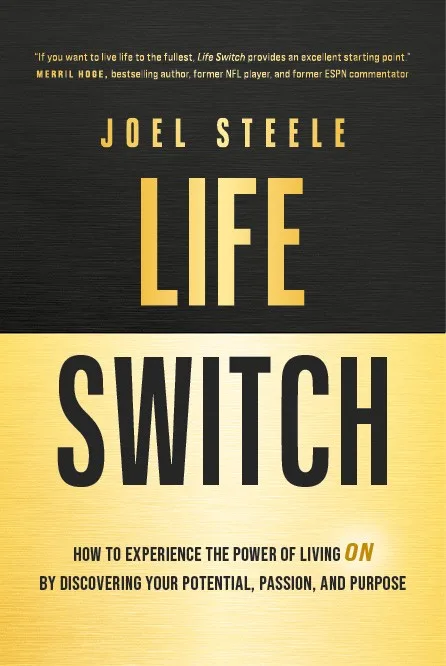 The book cover of Life Switch by Joel Steele.
