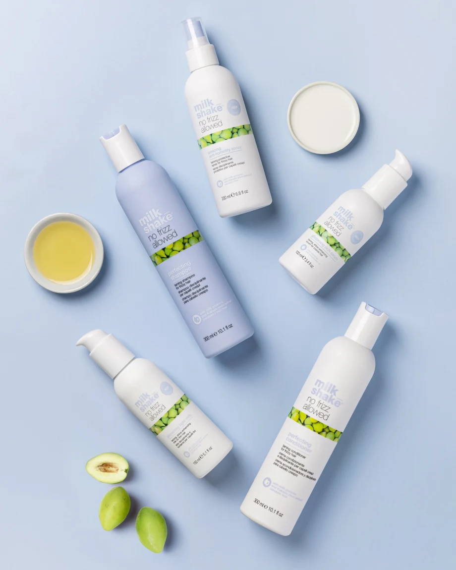 A grouping of hair products