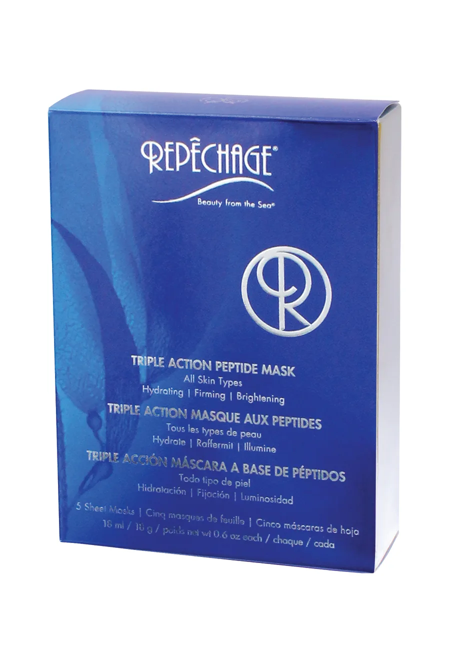 Triple Action Peptide Mask