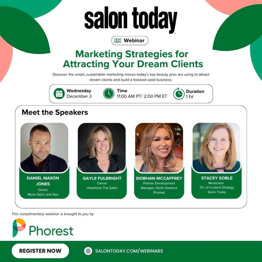 New Webinar Focuses on Helping Salons Fill Their Chairs with Dream Clients