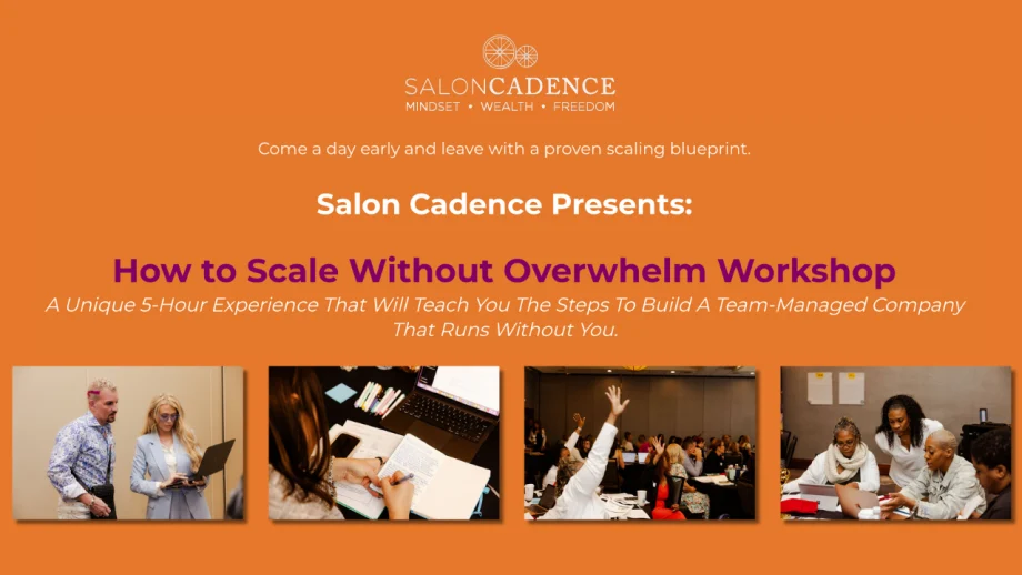 Salon Cadence Unveils Breakthrough Profit First for Salons Workshops at 8th Annual Data-Driven Salon Summit