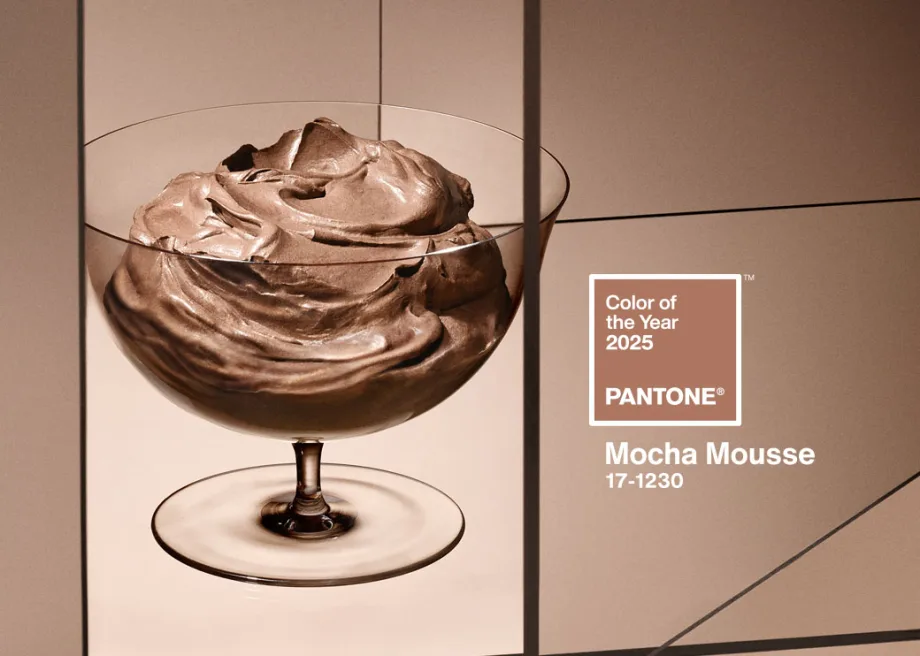 Pantone Introduces Color of the Year 2025: PANTONE 17-1230 Mocha Mousse