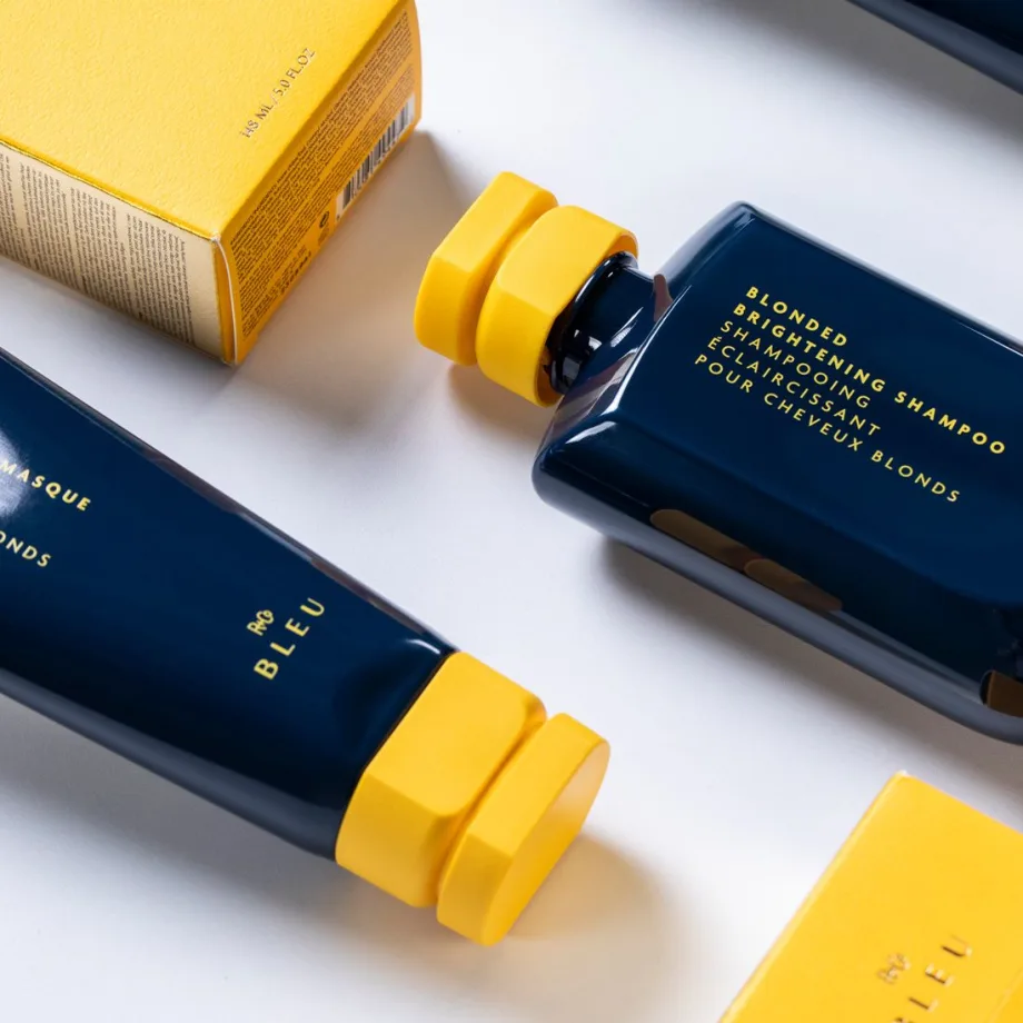 R+Co BLEU Launches Blonded Brightening Shampoo & Masque