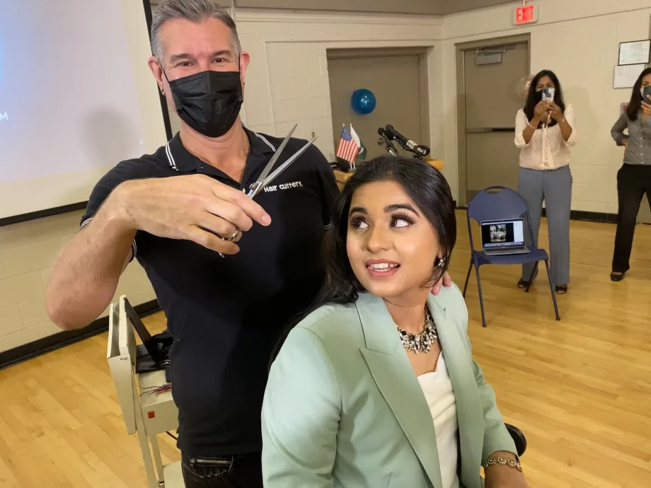 After Growing Her Hair for 17 Years, A Record-Breaking Cut Will Benefit Kids with Hair Loss 