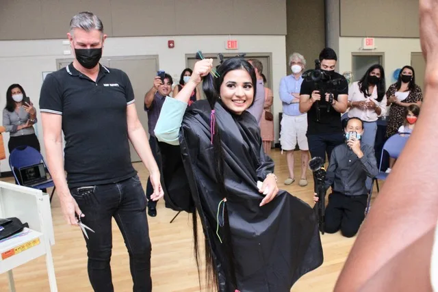 After Growing Her Hair for 17 Years, A Record-Breaking Cut Will Benefit Kids with Hair Loss 
