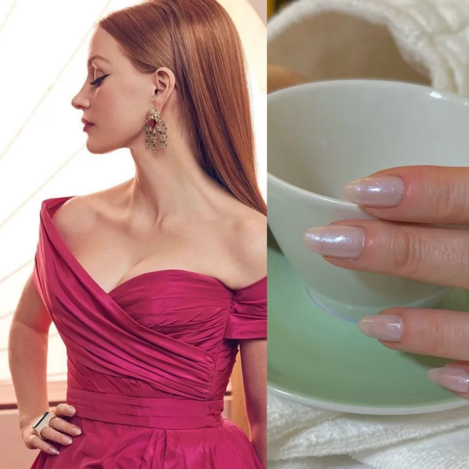 2023 SAG Awards Manis on Emily Blunt and Jessica Chastain 