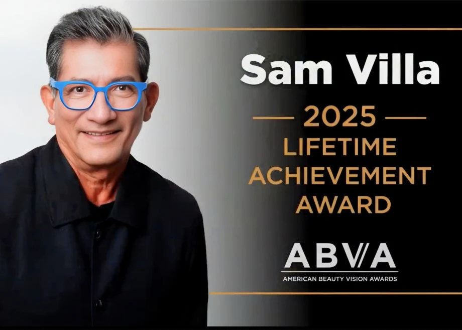  Sam Villa Presented with Lifetime Achievement Award at the American Beauty Vision Awards