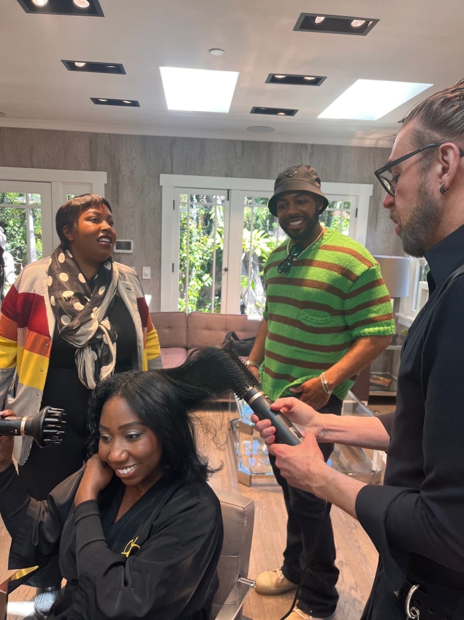 Hollywood Hairstylists Attend a Different Kind of Premiere Party