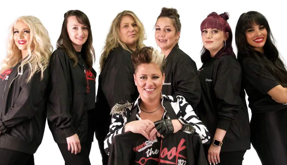 Sport Clips Haircuts Stylists "Dare to Be" in "The Look"Creative Competition
