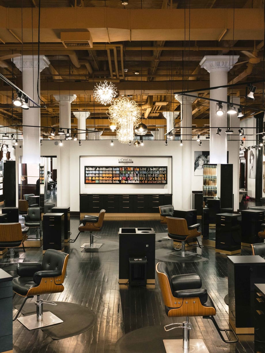 The Glam Room Salon Floor