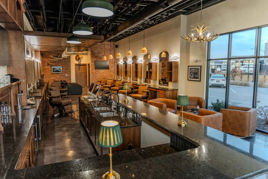 Floor view of Parlor by Thompson & Company from the bar area.