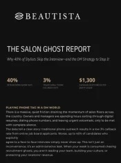 The Salon Ghost Report: Stop Wasting Hours Chasing Unqualified Applicants